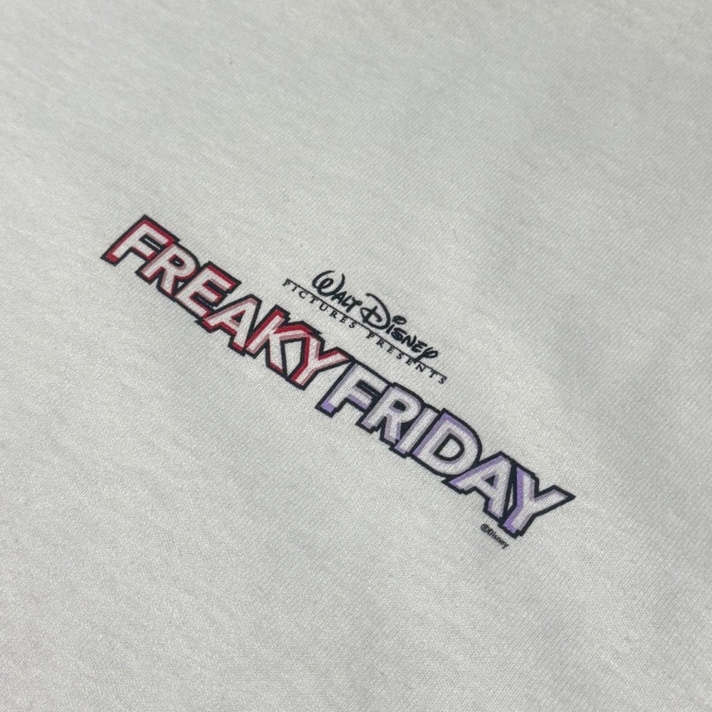 Vintage Y2K Rare Disney Freaky Friday Movie Promo Lindsay Lohan Graphic T-shirt - Picture 4 of 8
